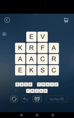 Word Cubes Plankton Level 11