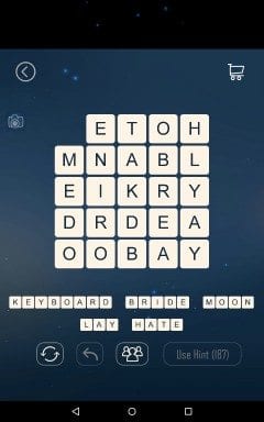 Word Cubes Sparrow Level 1