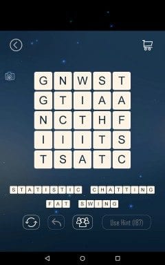 Word Cubes Sparrow Level 12