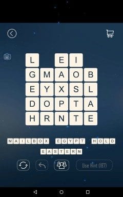 Word Cubes Sparrow Level 13