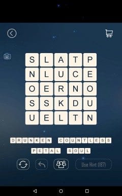 Word Cubes Sparrow Level 14