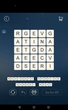 Word Cubes Sparrow Level 19