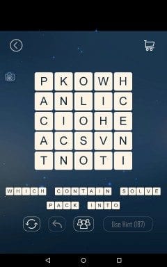 Word Cubes Sparrow Level 2