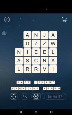 Word Cubes Sparrow Level 3