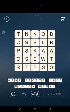 Word Cubes Sparrow Level 5