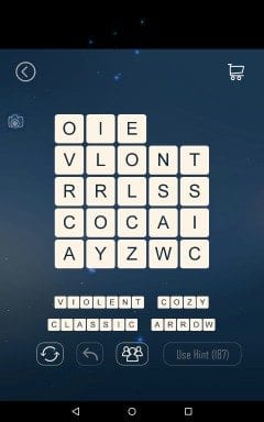 Word Cubes Sparrow Level 8