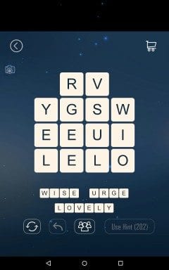 Word Cubes Virus Level 14