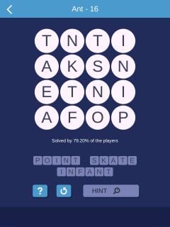 Word Smart Ant Level 16