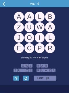 Word Smart Ant Level 9