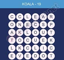 Word Smart Koala Level 19