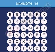 Word Smart Mammoth Level 15