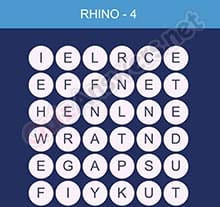 Word Smart Rhino Level 4