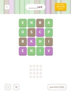 Wordwhizzle Stork Level 162