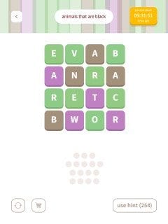 Wordwhizzle Stork Level 163