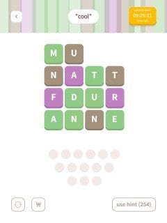 Wordwhizzle Stork Level 168