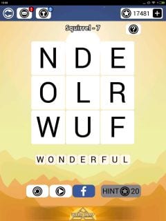 Word Camp Squirrel Level 1-7
