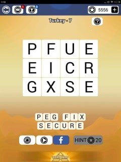 Word Camp Turkey Level 1-7