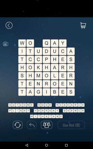 Word Cubes Everest Level 19