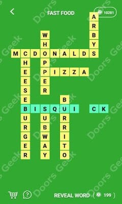 Wordcross Horse Level 178