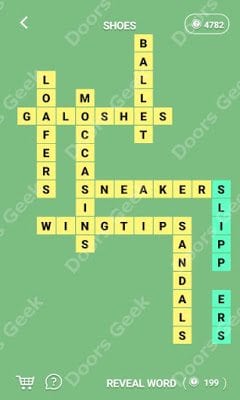 Wordcross Crocodile Level 204