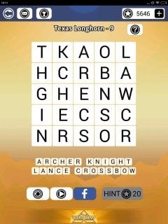 Word Camp Texas Longhorn Level 1-9