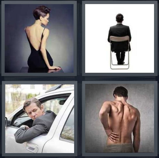 Woman, Sitting Man, Reverse, Ache