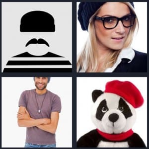 Mime, Glasses, Cap, Panda