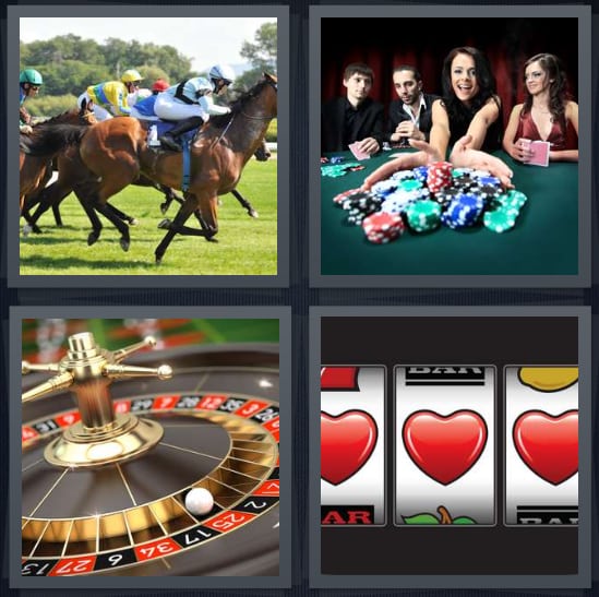 Horse Racing, Poker, Roulette, Slot