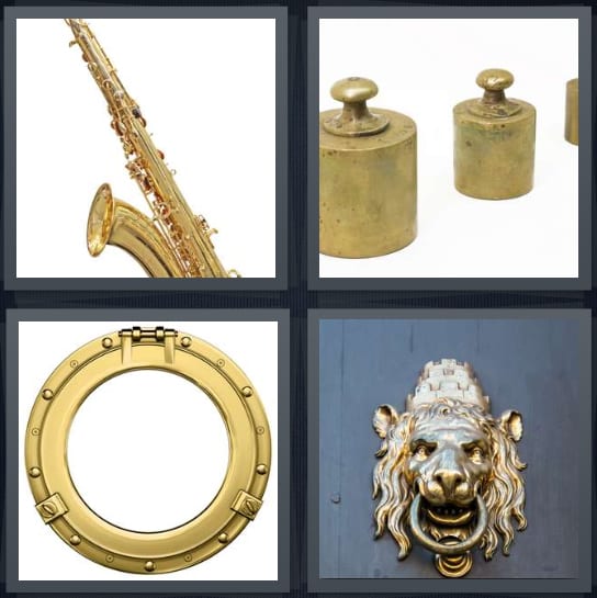 Saxophone, Paperweight, Portal, Knocker