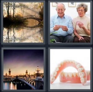 Lake, Cards, River, Dentures