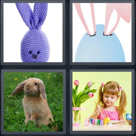 Knit, Easter, Rabbit, Dye