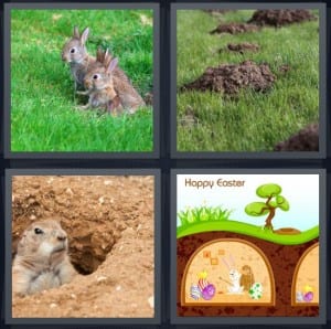 Rabbit, Mole, Prairie Dog, Easter