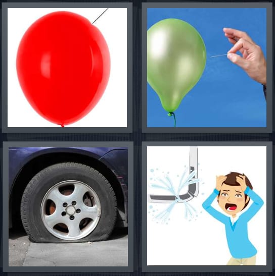 Balloon, Pop, Tire, Pipe
