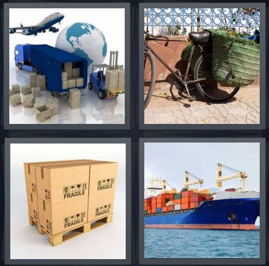 Ship, Bike, Box, Freighter