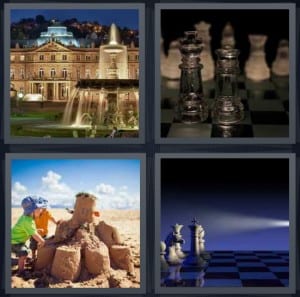 Palace, Chess, Sand, Rook