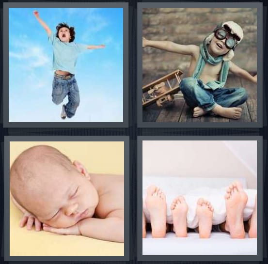 Kid, Playing, Baby, Feet