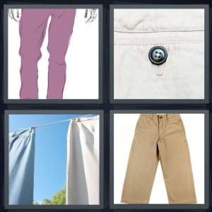Pants, Button, Laundry, Slacks