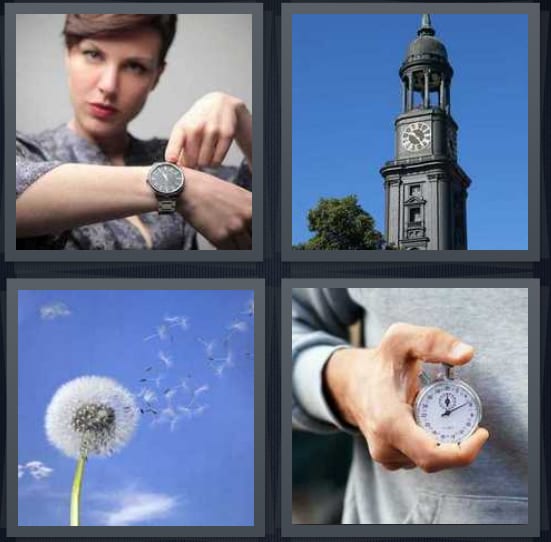 Watch, Tower, Dandelion, Stopwatch