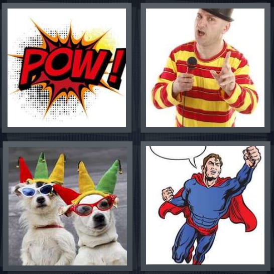 Pow, Stand Up, Jester, Superman