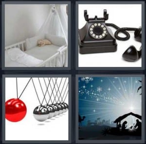 Bassinet, Telephone, Balls, Manger