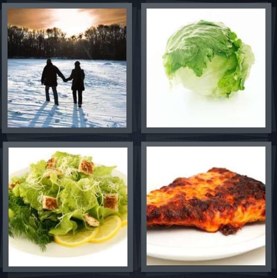 Winter, Lettuce, Salad, Pizza
