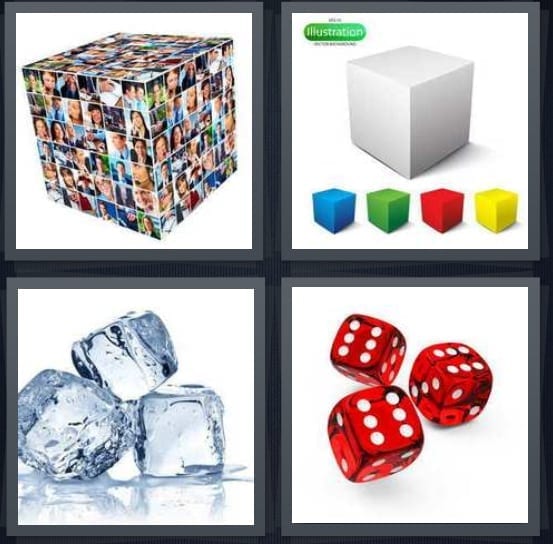 Photo, Box, Ice, Dice