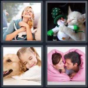 Puppy, Kitten, Dog, Couple