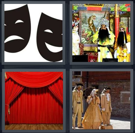 Masks, Theater, Stage, Acting