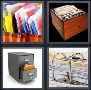 Folders, Drawer, Cabinet, Binder