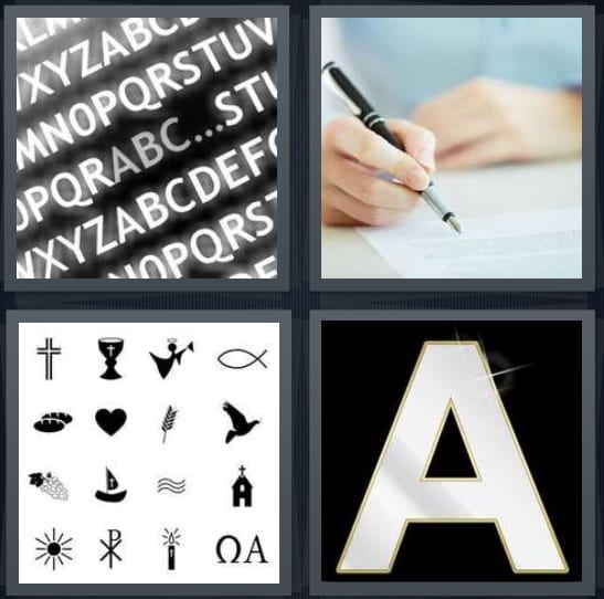 Alphabet, Writing, Clip Art, A