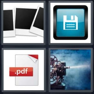 Polaroid, Disk, PDF, Projector