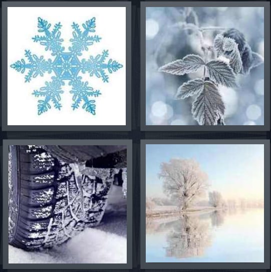 Snowflake, Ice, Tire, Winter