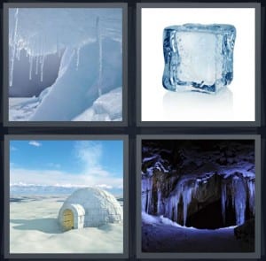 Snow, Ice, Igloo, Cave