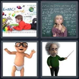 Smart, Student, Baby, Einstein
